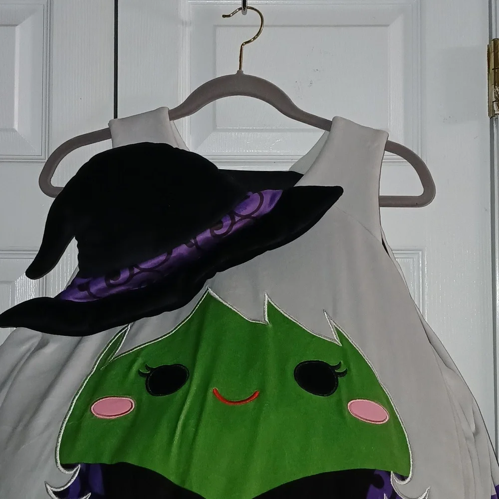 Squishmallows Mariposa Witch Halloween Costume Made for target  Sz One Size